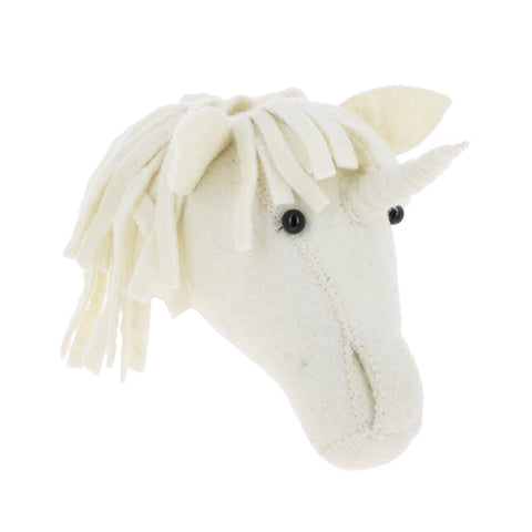 CABEZA UNICORNIO LANA PARA PARED Fiona Walker