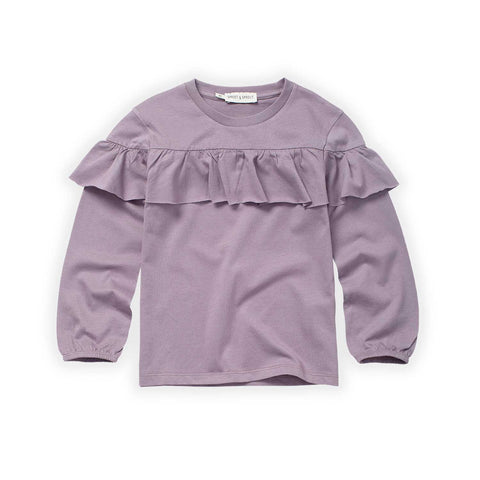 CAMISETA LAVANDA VOLANTE Sproet & Sprout