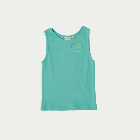 CAMISETA SIN MANGAS COLOR VERDE The Campamento