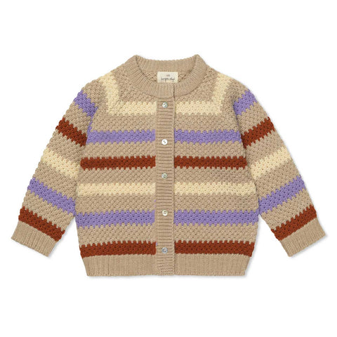 CHAQUETA PUNTO RAYAS LANA MERINO Konges Sløjd
