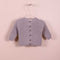 CHAQUETA BEBÉ PUNTO VISÓN LANA MERINO Wedoble