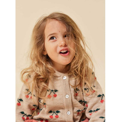 CHAQUETA PUNTO CHERRY LANA MERINO Konges Sløjd