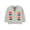 CHAQUETA PUNTO FLOWERS Tiny Cottons