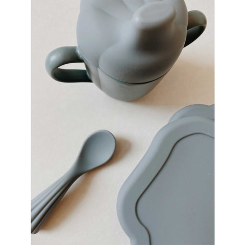 SET VAJILLA INFANTIL LIGHT BLUE Konges Sløjd