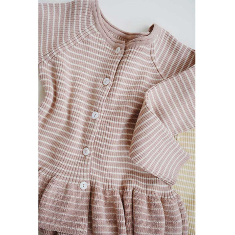 CHAQUETA PUNTO RAYAS VOLANTE Konges Sløjd