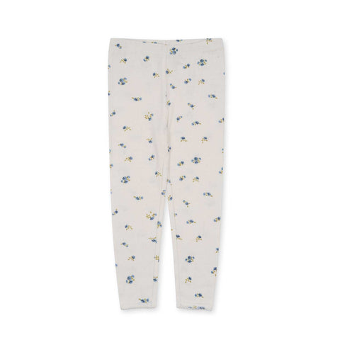 LEGGING BEBÉ FLOR AZUL Konges Sløjd