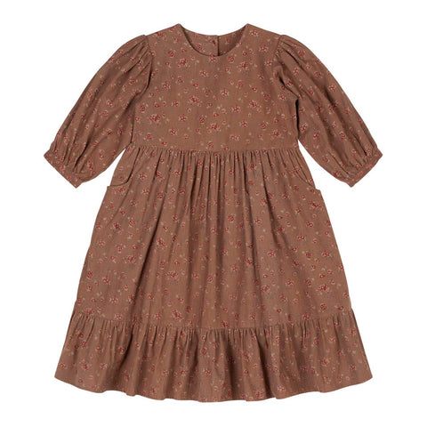VESTIDO FLORAL MICRO PANA Little cotton clothes