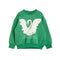 SUDADERA SWAN VERDE Mini Rodini