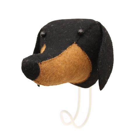 COLGADOR DE PERRO TECKEL DE LANA Fiona Walker