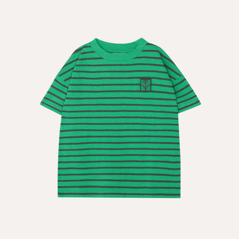 The Campamento CAMISETA VERDE RAYAS
