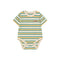 Tinycottons BODY BEBÉ RAYAS VERDE