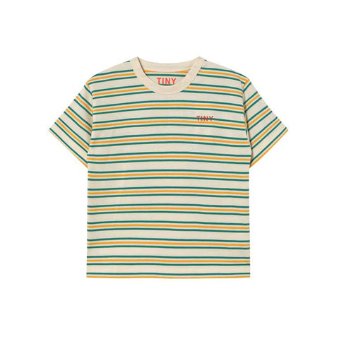 Tinycottons CAMISETA RAYAS VERDE