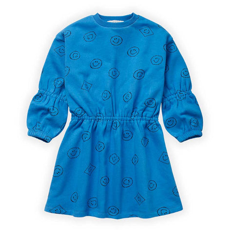 VESTIDO AZUL SMILEY Sproet & Sprout