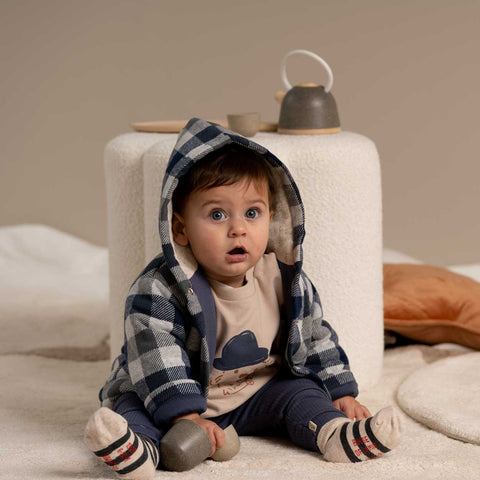 House of Jamie CHAQUETA BEBE CUADROS