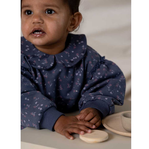 House of Jamie SUDADERA BEBE CUELLO FLORES