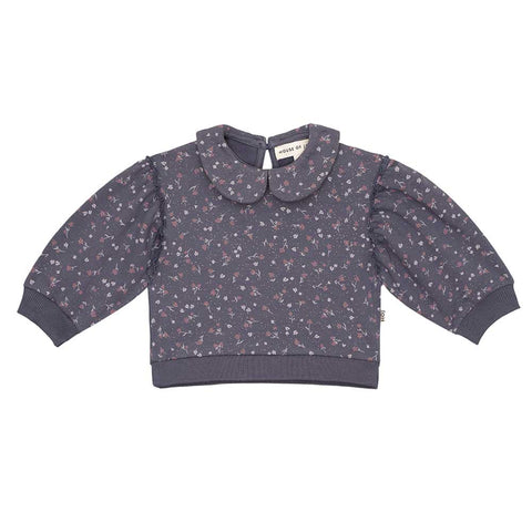 House of Jamie SUDADERA BEBE CUELLO FLORES