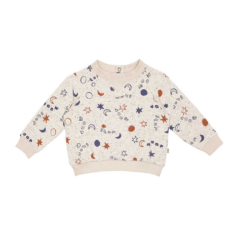 House of Jamie SUDADERA BEBE STARS AND MOONS