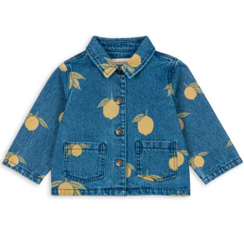 Konges Sløjd CHAQUETA DENIM LEMON