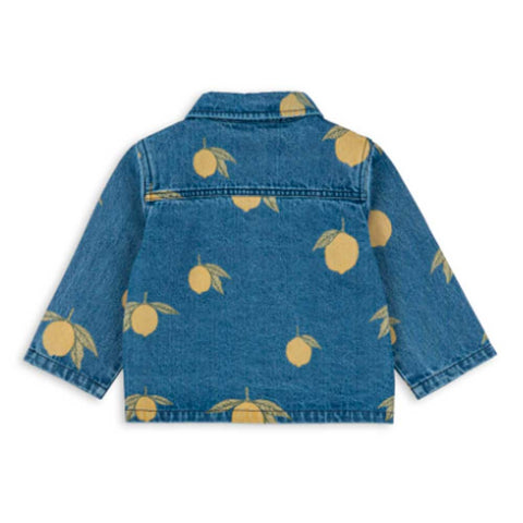 Konges Sløjd CHAQUETA DENIM LEMON