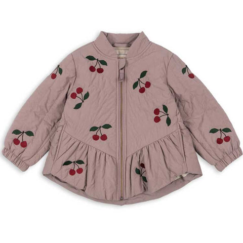 Konges Sløjd CHAQUETA IMPERMEABLE VOLANTE CHERRY (BABY + KIDS)
