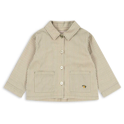 Konges Sløjd CHAQUETA RAYAS VERDE (BABY+KIDS)