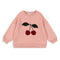 Konges Slojd SUDADERA CHERRY BORDADO (BABY+KIDS)