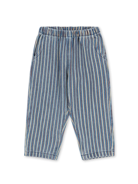 Konges Sløjd PANTALÓN DENIM RAYAS