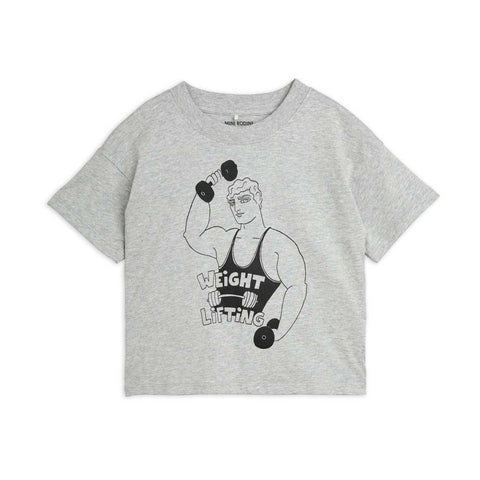 Mini Rodini CAMISETA WEIGHT LIFTING