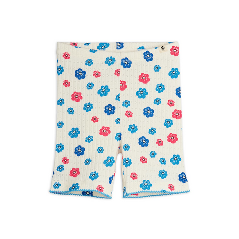 Mini Rodini LEGGING CORTO FLORES