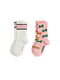 Mini Rodini CALCETINES BOW PACK 2