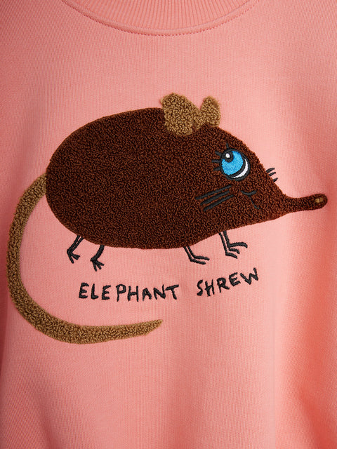 Mini Rodini SUDADERA ELEPHANT SHREW ROSA