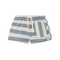 Snug PANTALON BEBÉ CORTO AZUL RAYAS