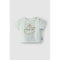 Snug CAMISETA BEBÉ RAYAS BORDADO