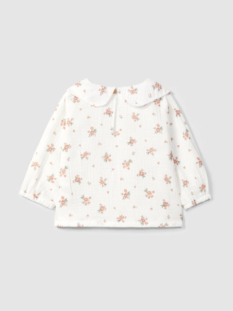 Snug BLUSA BEBÉ FLORES