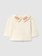 Snug CAMISETA BEBÉ CUELLO BORDADO