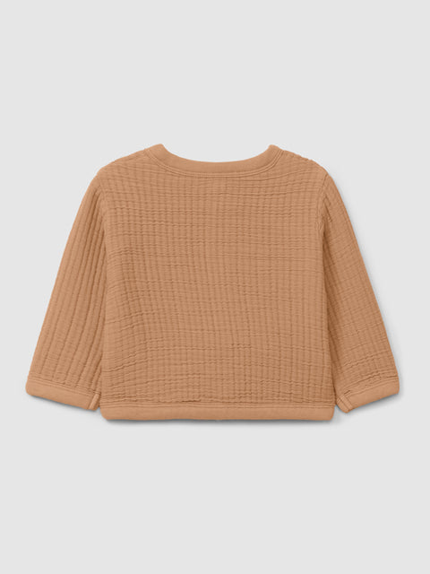 Snug CHAQUETA BEBÉ ALMENDRA DOBLE GASA