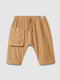 Snug PANTALÓN BEBÉ PANA ALMENDRA