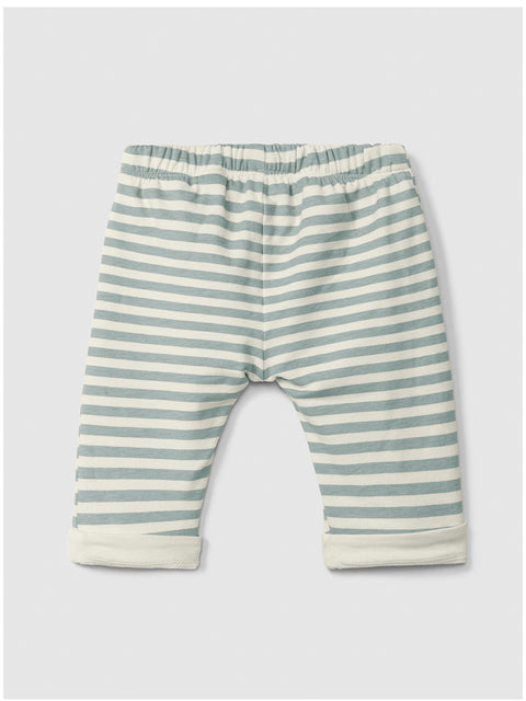 Snug PANTALÓN BEBÉ RAYAS VERDE