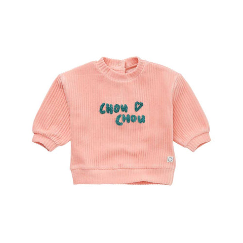 Sproet & Sprout SUDADERA BEBÉ VELVET CHOUCHOU