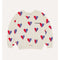 The Campamento SUDADERA BICOLOR HEARTS