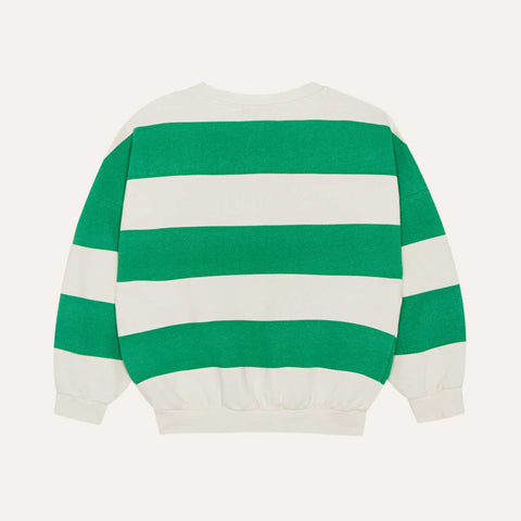 The Campamento SUDADERA RAYAS VERDE