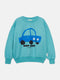 The Weekend House Kids SUDADERA VERDE BEEP BEEP