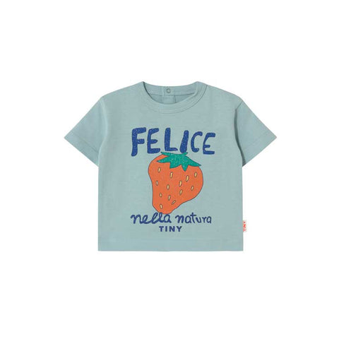 Tinycottons CAMISETA BEBÉ NELLA NATURA