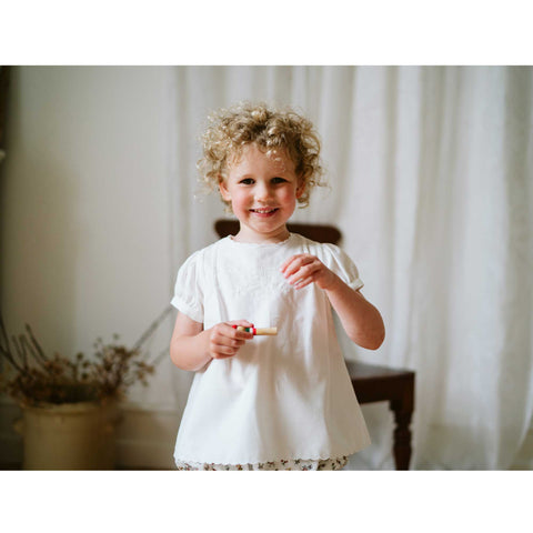 BLUSA BETH BORDADA Little Cotton Clothes