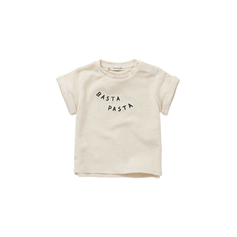 CAMISETA BEBÉ BASTA PASTA Sproet & Sprout