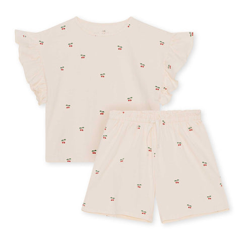 CONJUNTO CAMISETA Y SHORTS CHERRY Konges Sløjd
