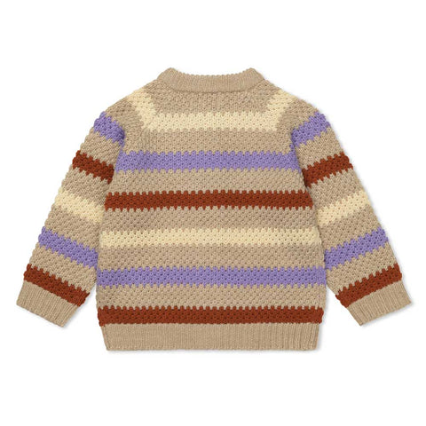 CHAQUETA PUNTO RAYAS LANA MERINO Konges Sløjd