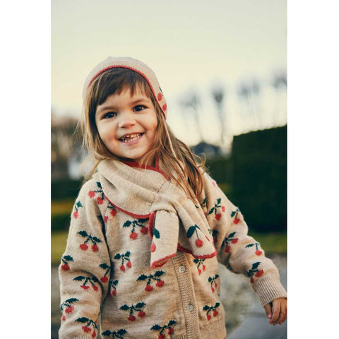 CHAQUETA PUNTO CHERRY LANA MERINO Konges Sløjd