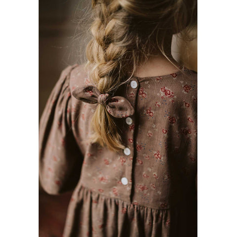 VESTIDO FLORAL MICRO PANA Little cotton clothes