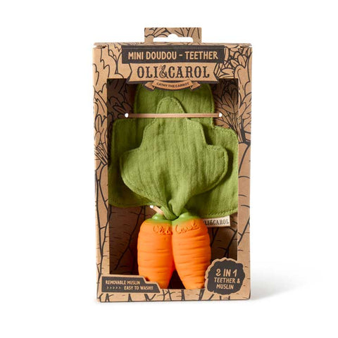 MINI DOUDOU MORDEDOR CATHY THE CARROT Oli & Carol